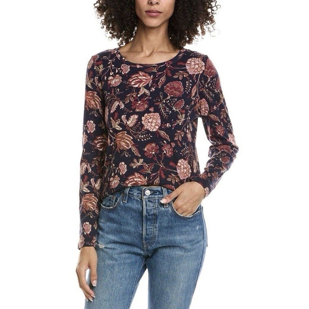 TOMMY BAHAMA Women’s Blue Ashby Isles Exquisite Bloom Top. Size : M , L , XL